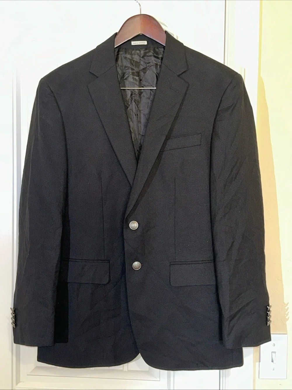 Joseph Abboud Reda Super 110's 38 Short Wool Sport Coat